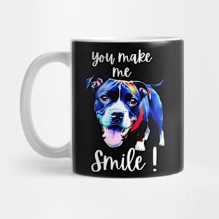 funny pitbull Mug